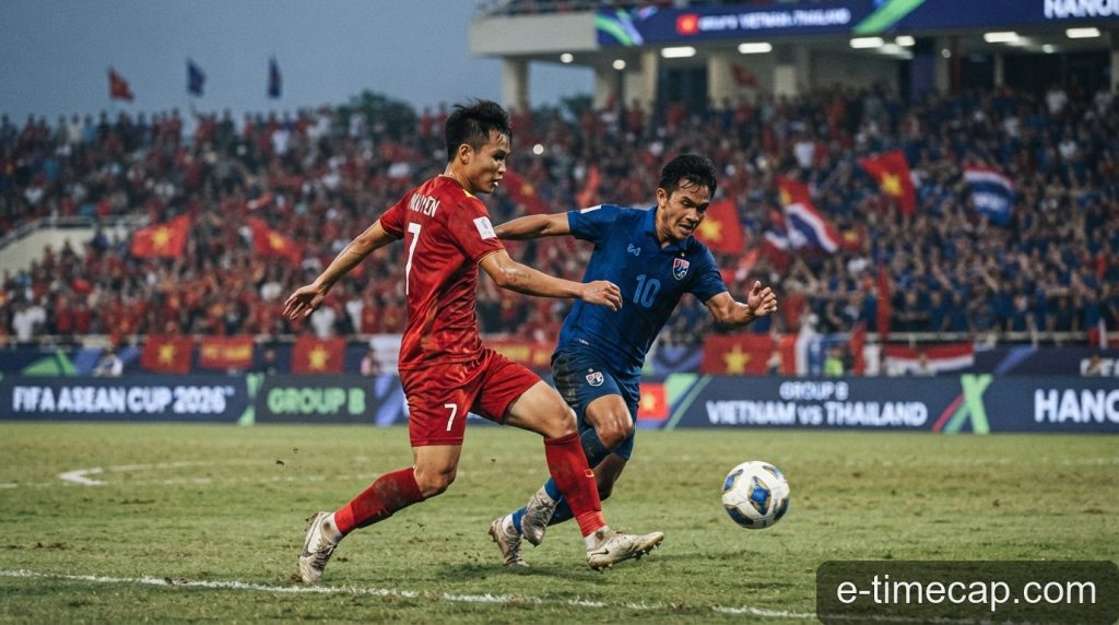 FIFA ASEAN Cup 2026: Đội tuyển Việt Nam đối đầu Thái Lan - Trận cầu định đoạt ngôi đầu bảng B