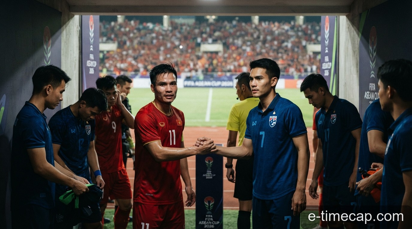 FIFA ASEAN Cup 2026: Đội tuyển Việt Nam đối đầu Thái Lan - Trận cầu định đoạt ngôi đầu bảng B - 2
